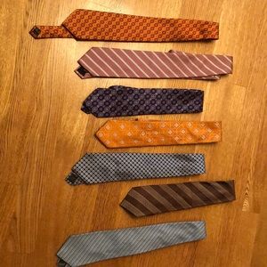 Assorted mens ties